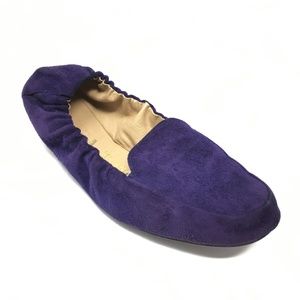 Prada Milano Ballet Flats Shoes Size 36/6 Purple